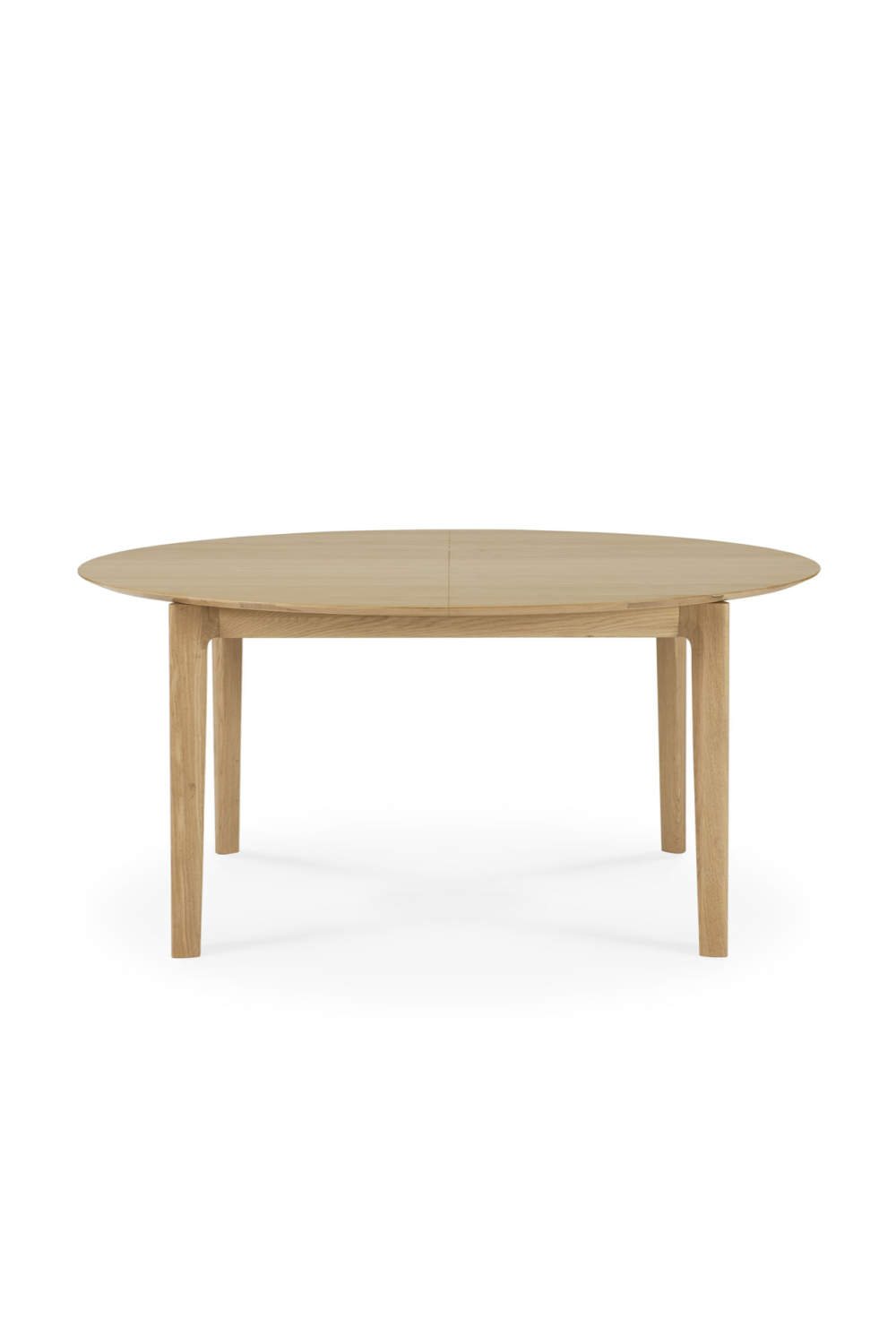 Oak Extendable Round Dining Table | Ethnicraft Bok | Oroa.com