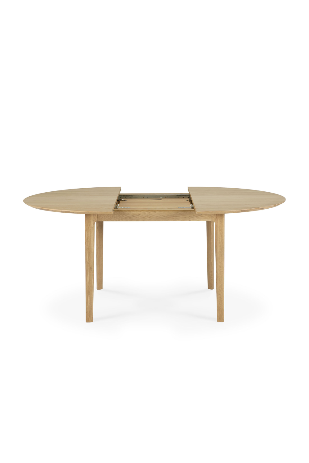 Oak Extendable Round Dining Table | Ethnicraft Bok | Oroa.com