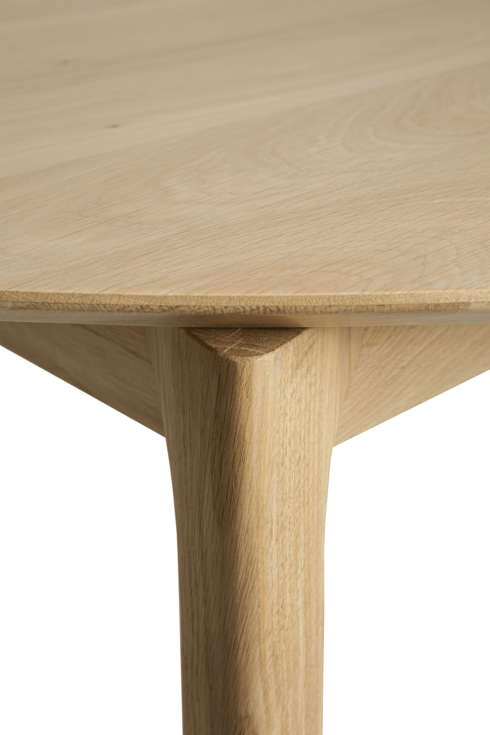 Oak Extendable Round Dining Table | Ethnicraft Bok | Oroa.com