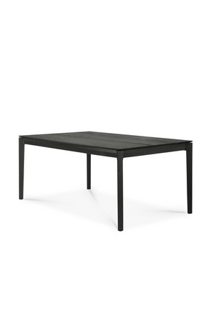 Extendable Black Oak Dining Table | Ethnicraft Bok | Oroa.com