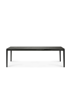 Extendable Black Oak Dining Table | Ethnicraft Bok | Oroa.com