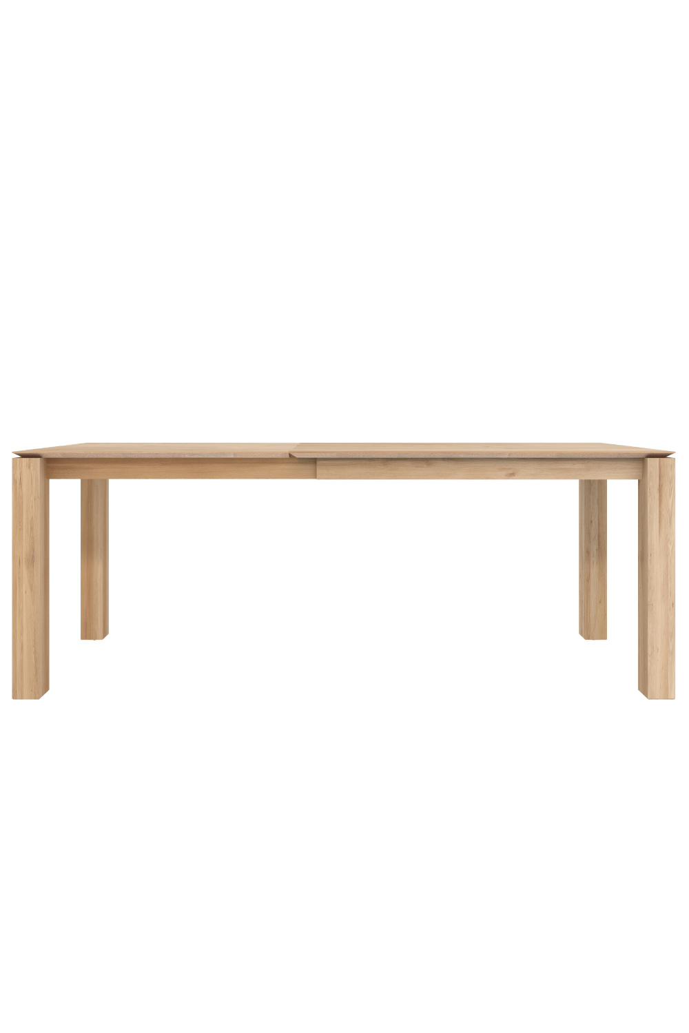 Oiled Oak Extendable Dining Table | Ethnicraft Slice | OROA.com