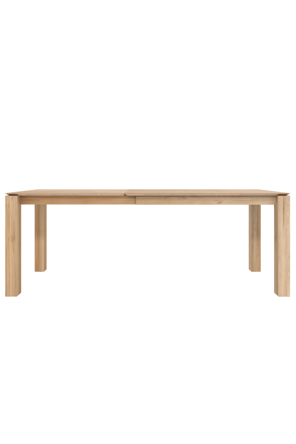 Oiled Oak Extendable Dining Table | Ethnicraft Slice | OROA.com