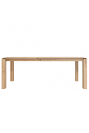 Oiled Oak Extendable Dining Table | Ethnicraft Slice | OROA.com