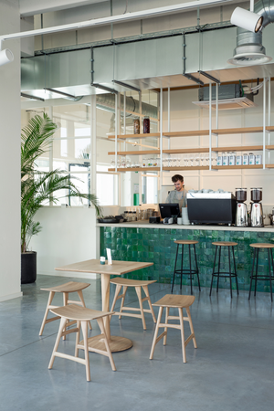 Oak Dining Stool | Ethnicraft Osso | Oroa.com