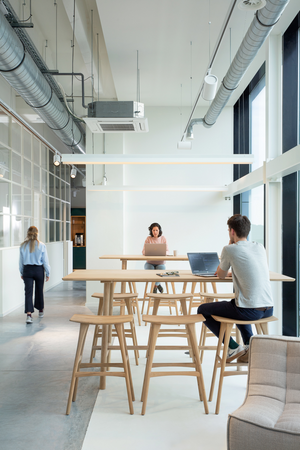 Wooden Backless Barstool | Ethnicraft Osso | Oroa.com