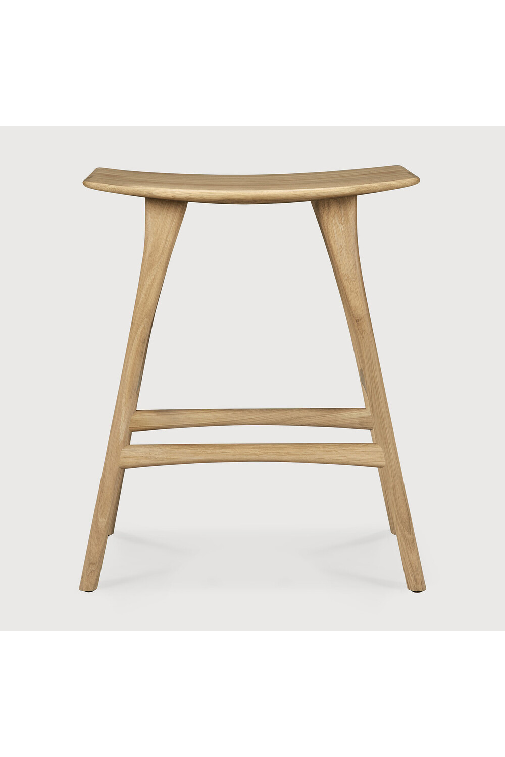 Modern Oak Counter Stool | Ethnicraft Osso | Oroa.com