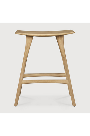 Modern Oak Counter Stool | Ethnicraft Osso | Oroa.com