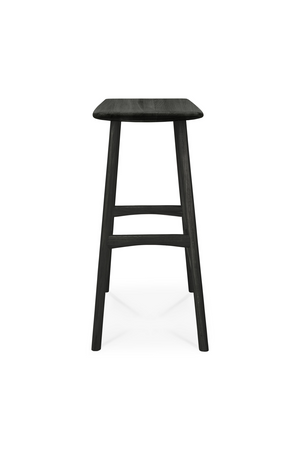 Classic Black Oak Counter Stool | Ethnicraft Osso | Oroa.com