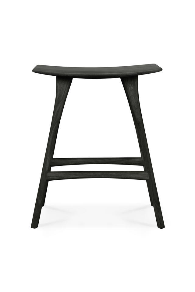 Classic Black Oak Counter Stool | Ethnicraft Osso | Oroa.com