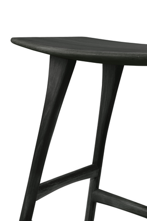 Classic Black Oak Counter Stool | Ethnicraft Osso | Oroa.com