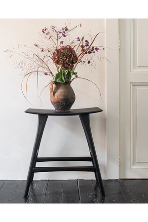 Classic Black Oak Counter Stool | Ethnicraft Osso | Oroa.com