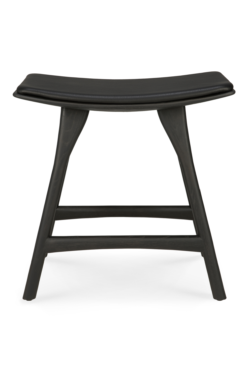 Black Oak Accent Stool | Ethnicraft Osso | Oroa.com