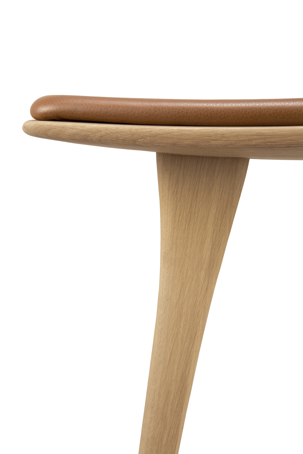 Modern Upholstered Oak Counter Stool | Ethnicraft Osso | Oroa.com