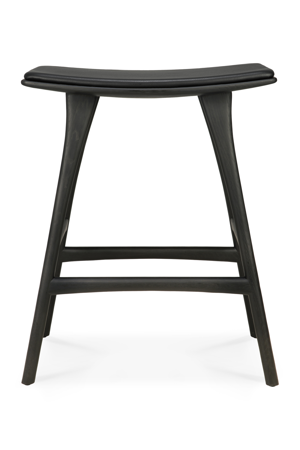 Classic Black Oak Counter Stool | Ethnicraft Osso | Oroa.com