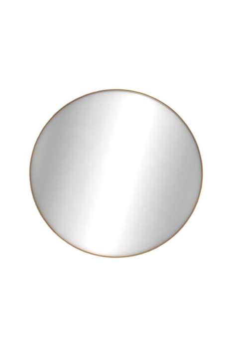 Oak Round Wall Mirror | Ethnicraft Layers | OROA TRADE