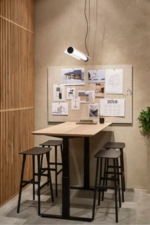 Oak Adjustable Desk M | Ethnicraft Bok | Oroa.com