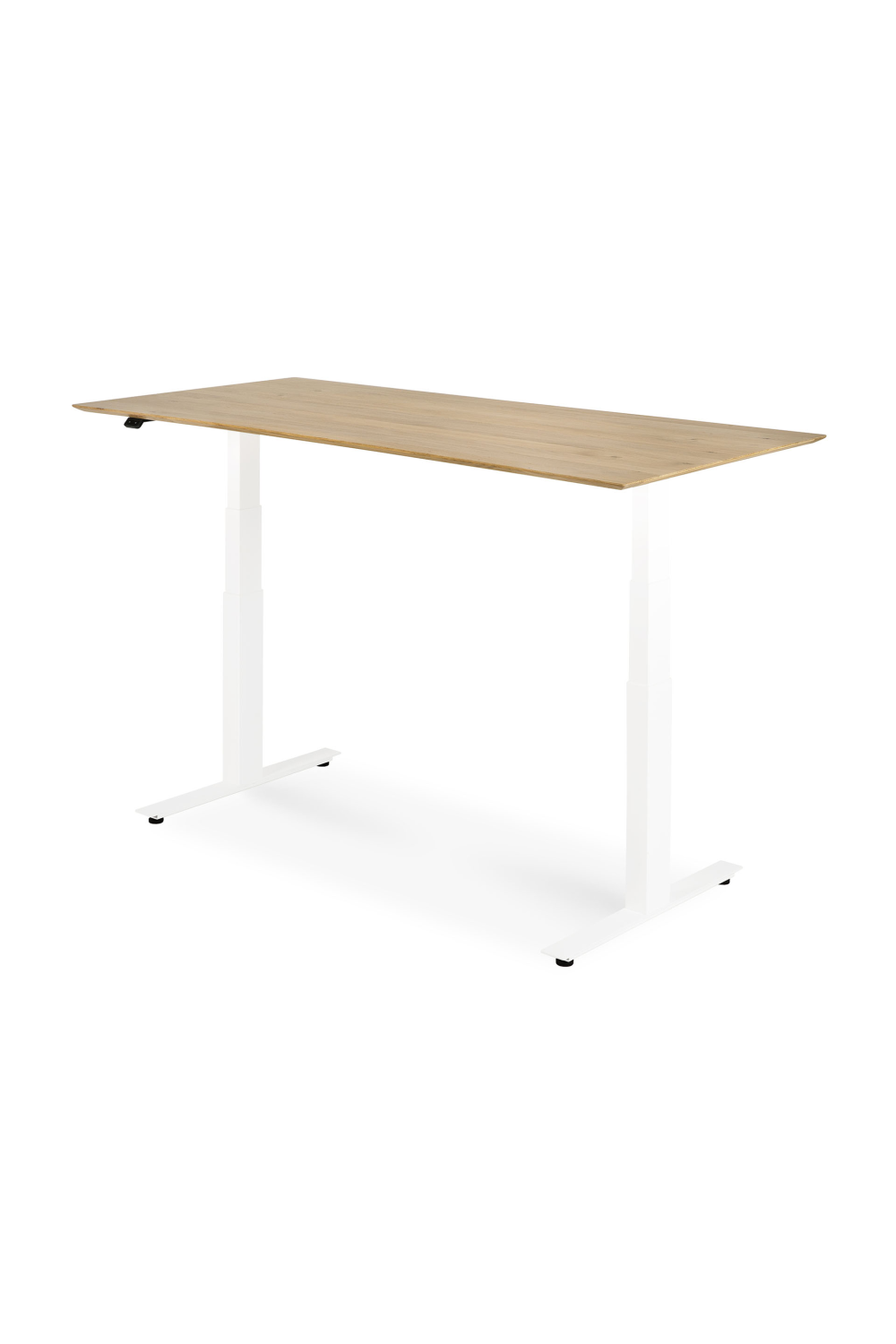 Oak Adjustable Desk L | Ethnicraft Bok | Oroa.com