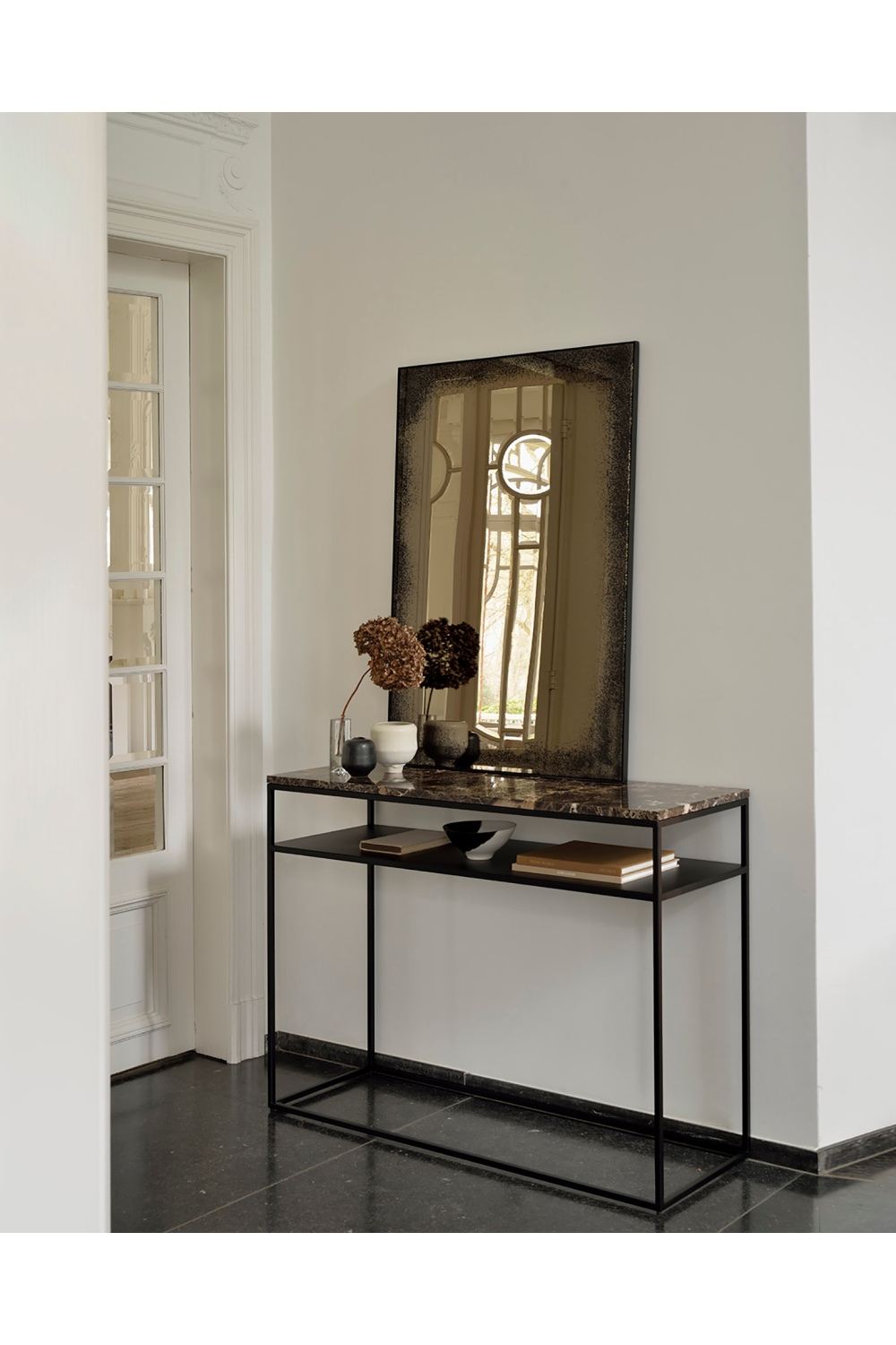 Marble 2-Level Console Table | Ethnicraft Stone | Oroa.com