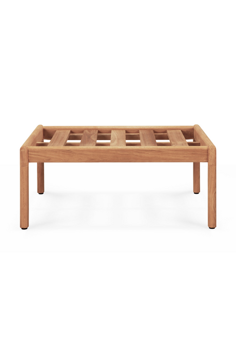 Teak Outdoor Footstool | Ethnicraft Jack | OROA.COM