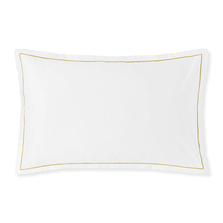 800TC Percale Bordered Sham Set | Amalia Home Gardénia | Oroa.com