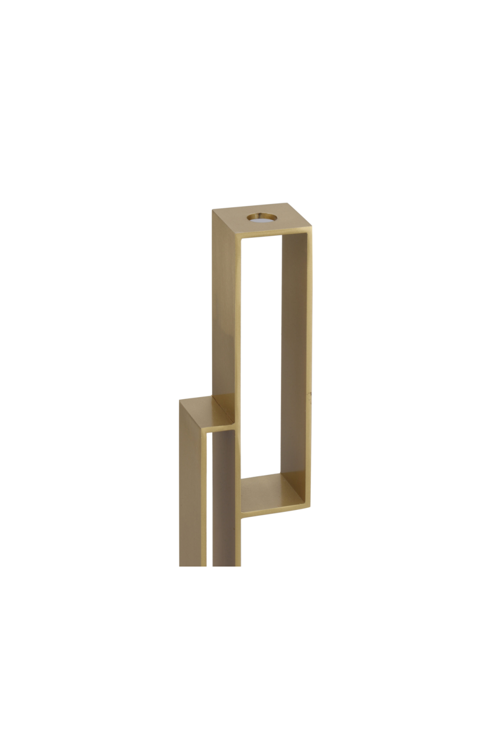 Brushed Brass Finish Metal Candle Holders | Liang & Eimil Veneton | Oroa.com