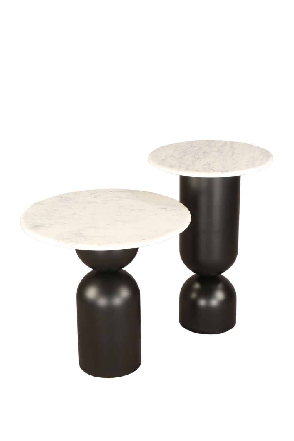 White Marble Side Table set of 2 | Liang & Eimil Babel | OROA