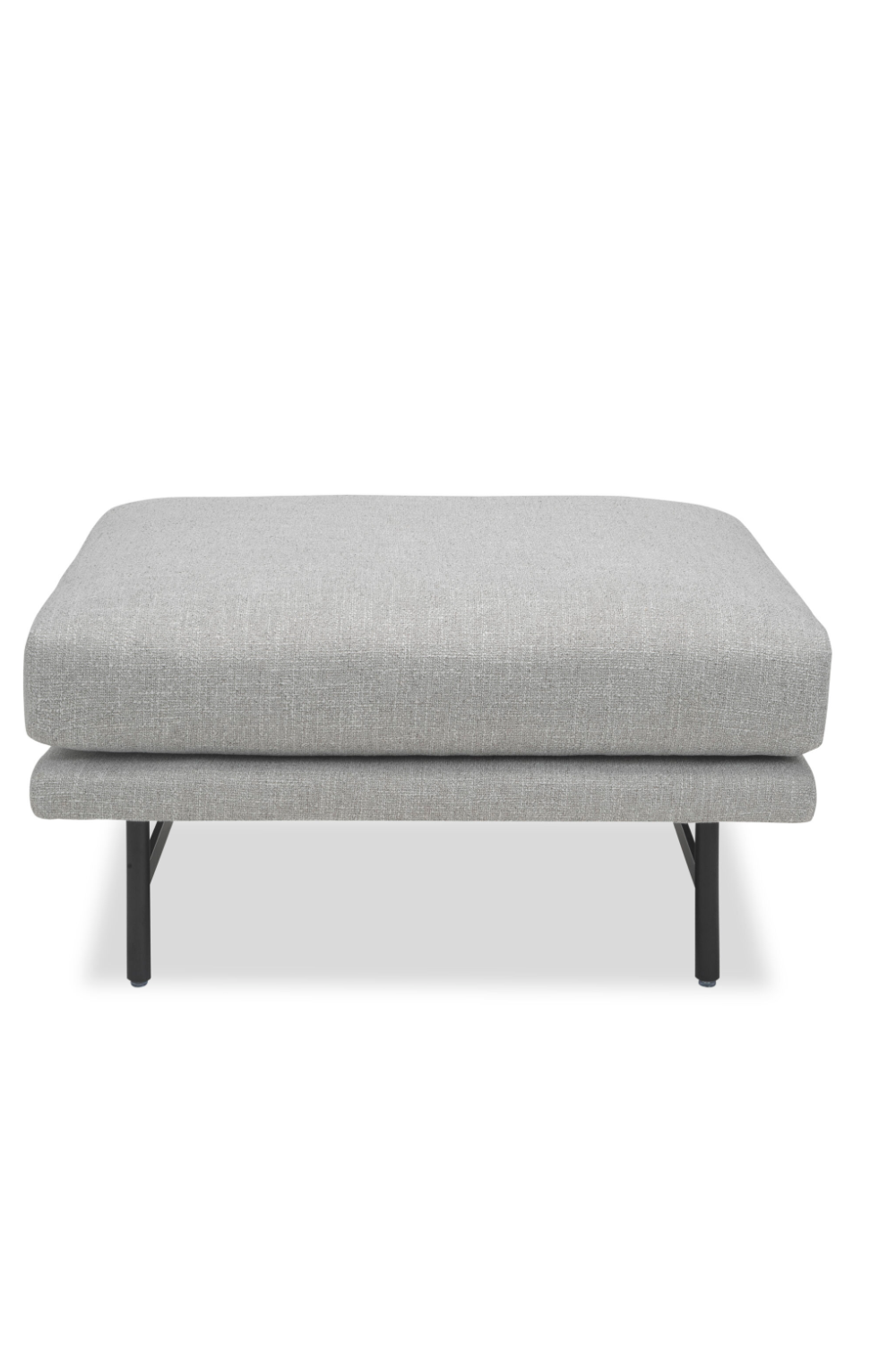 Light Gray Upholstered Ottoman | Liang & Eimil Mossi | Oroa.com