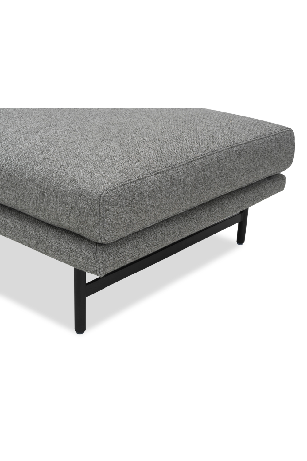 Gray Upholstered Ottoman | Liang & Eimil Mossi | Oroa.com