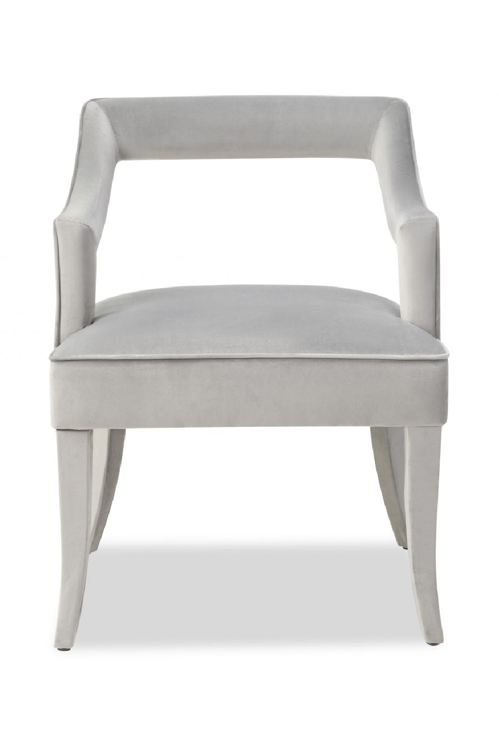 Gray Velvet Dining Armchair | Liang & Eimil Calvin | Oroa.com