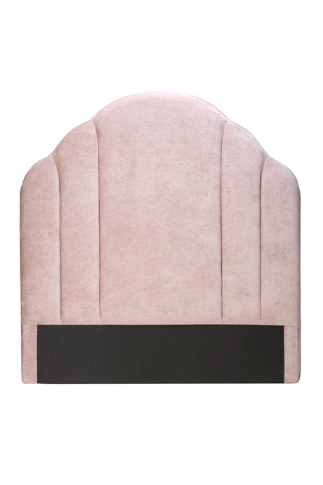 Lavender Velvet Rounded Edge Headboard | Liang & Eimil | OROA
