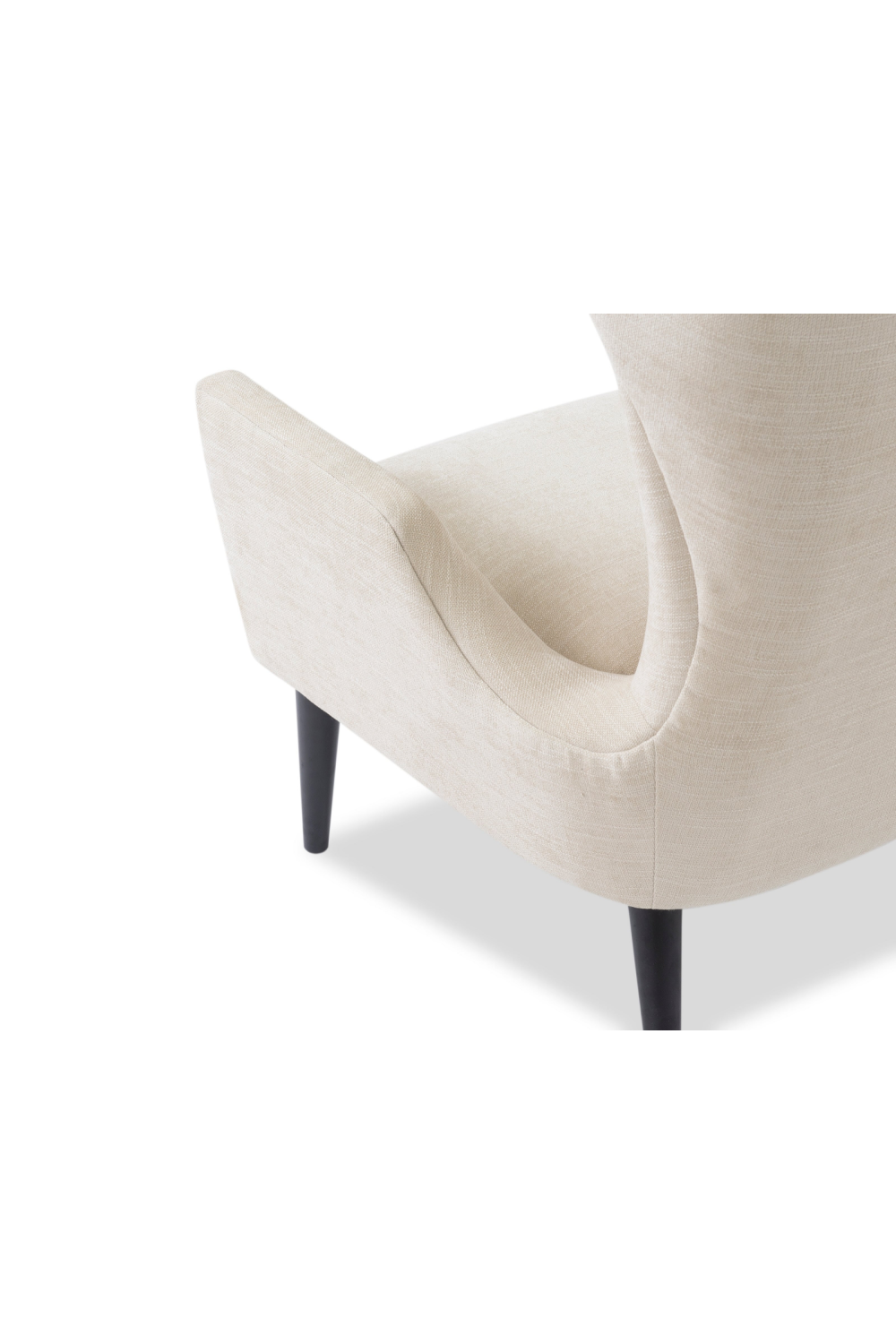 Beige Wingback Accent Chair | Liang & Eimil Vendome | OROA.com