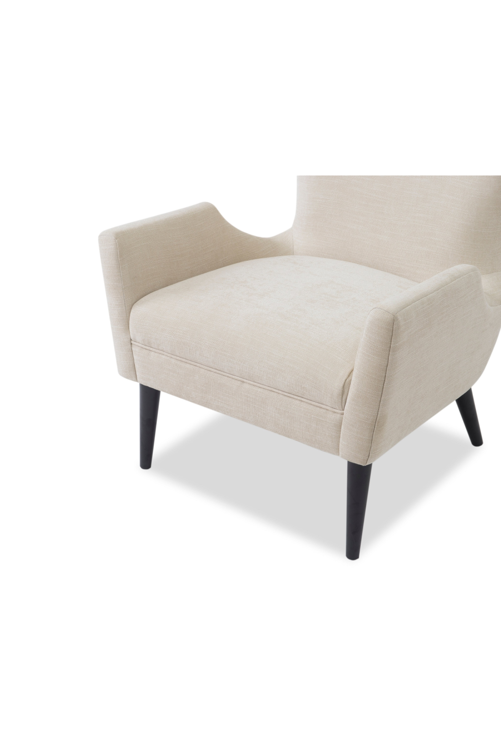 Beige Wingback Accent Chair | Liang & Eimil Vendome | OROA.com