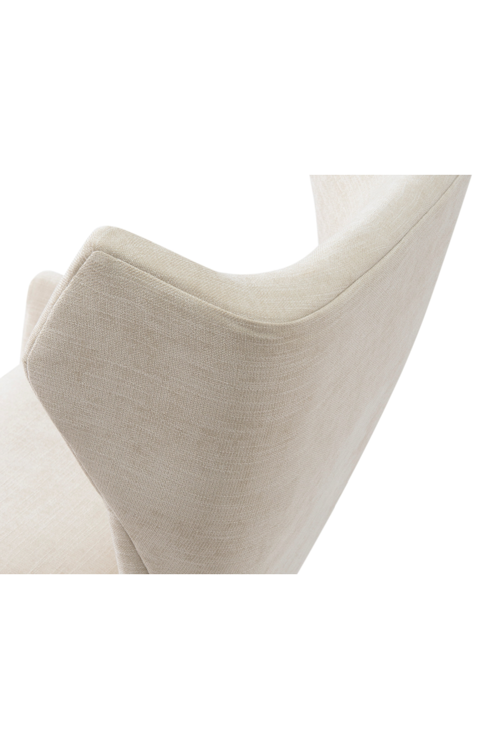 Beige Wingback Accent Chair | Liang & Eimil Vendome | OROA.com