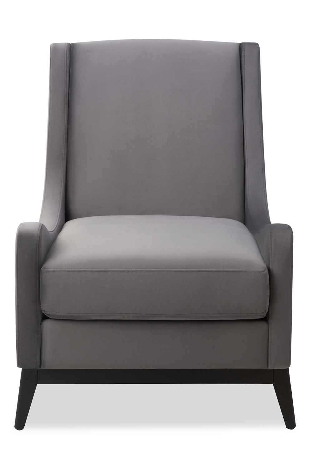 Night Gray Velvet Accent Chair | Liang & Eimil Lima | Oroa.com