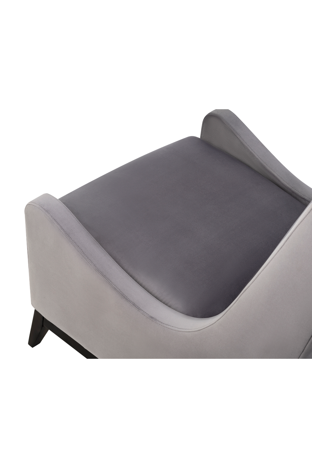 Night Gray Velvet Accent Chair | Liang & Eimil Lima | Oroa.com