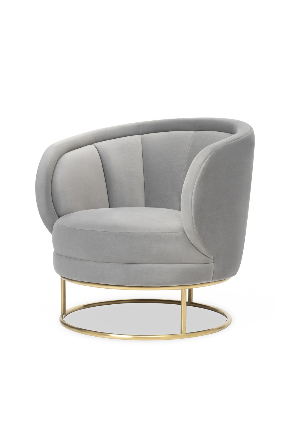 Rounded Back Accent Chair | Liang & Eimil Mila | OROA.com