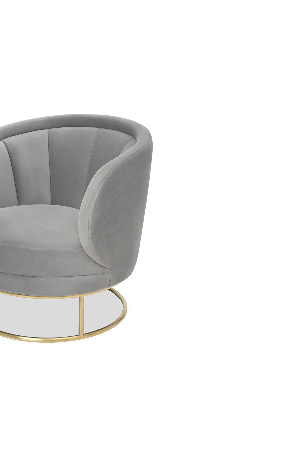 Rounded Back Accent Chair | Liang & Eimil Mila | OROA.com