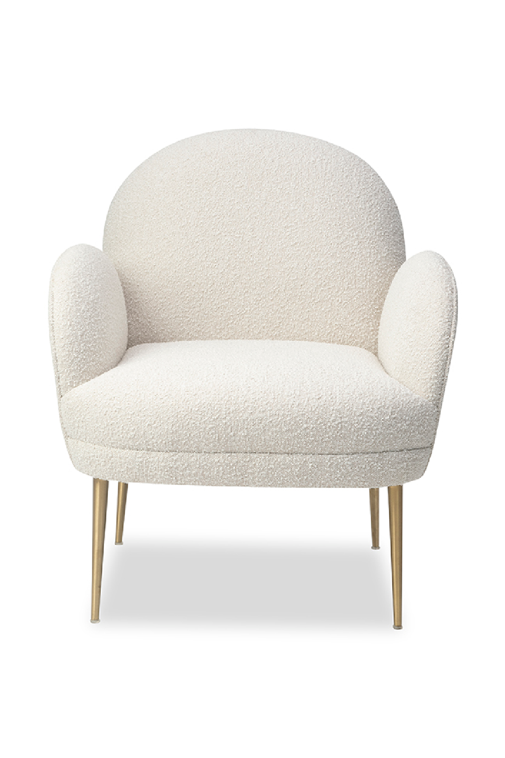 White Bouclé Accent Chair | Liang & Eimil Gil | OROA.com