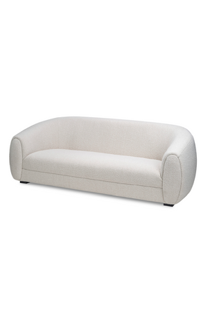 White Bouclé Upholstered Sofa | Liang & Eimil Voltaire | OROA