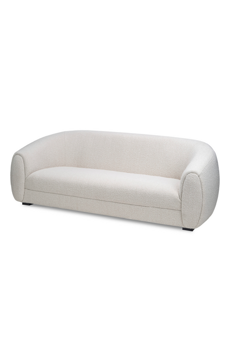 White Bouclé Upholstered Sofa | Liang & Eimil Voltaire | OROA