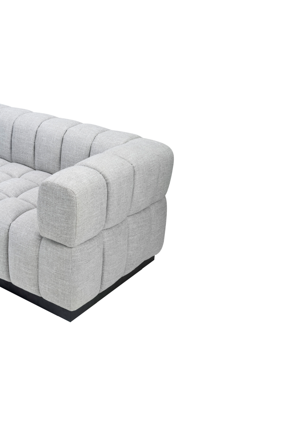 Light Gray Velvet Tufted Sofa | Liang & Eimil Marat | Oroa.com