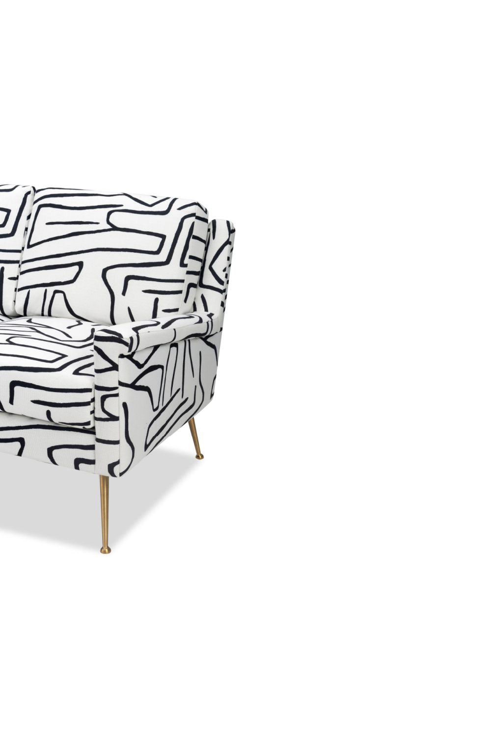 Zebra Print 3-Seater Sofa | Liang & Eimil Lidmar | Oroa.com