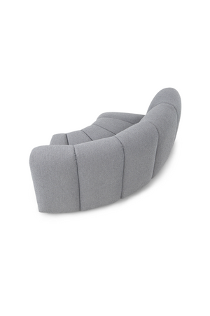 Bouclé Channelled Corner Sofa | Liang & Eimil Ralph | Oroa.com
