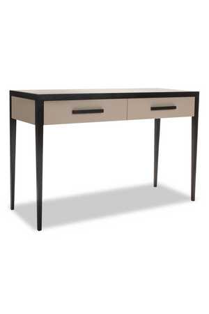 Beige Leather Console Table | Liang & Eimil Liza | OROA.com