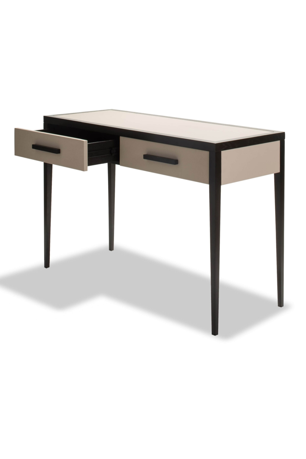 Beige Leather Console Table | Liang & Eimil Liza | OROA.com