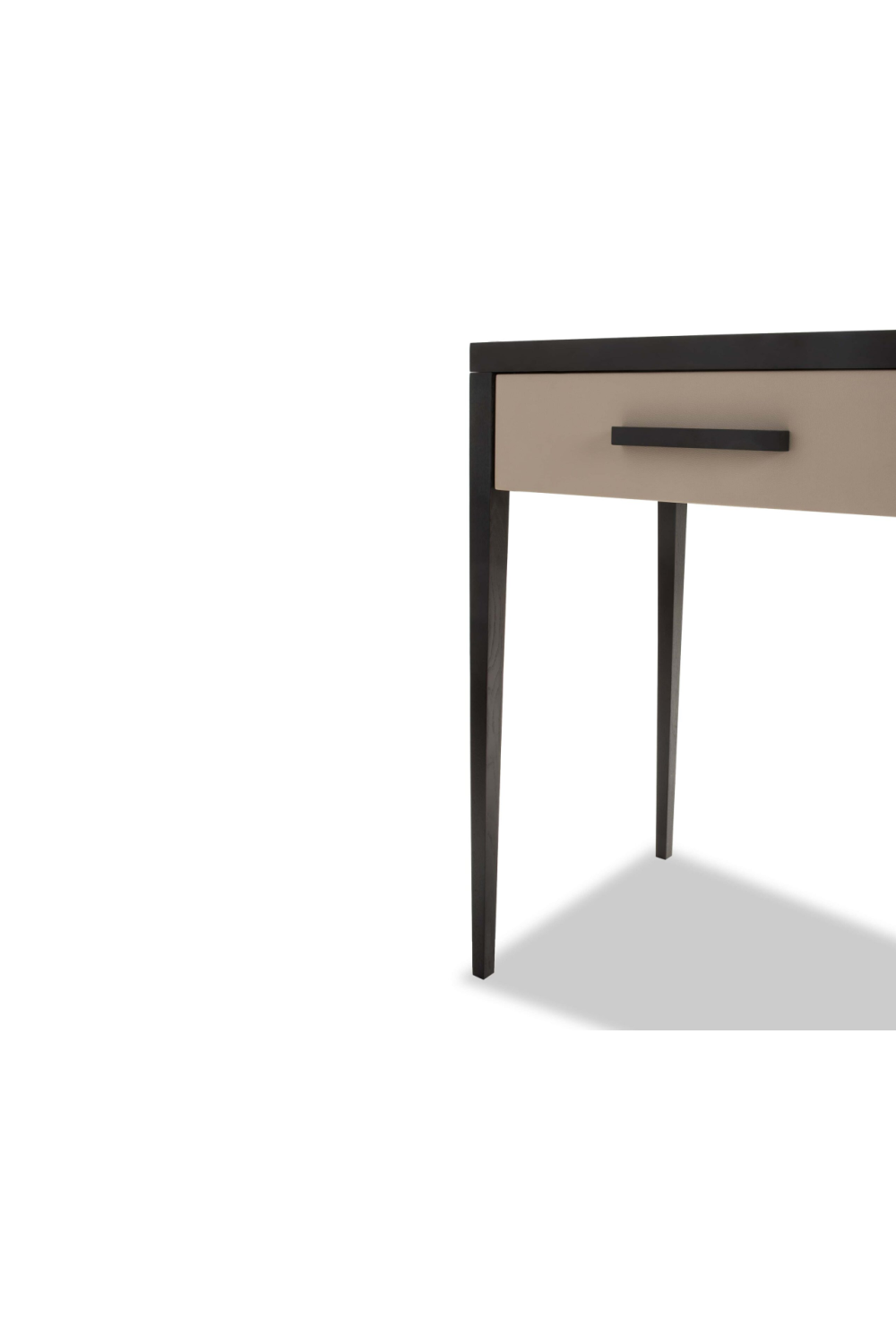 Beige Leather Console Table | Liang & Eimil Liza | OROA.com