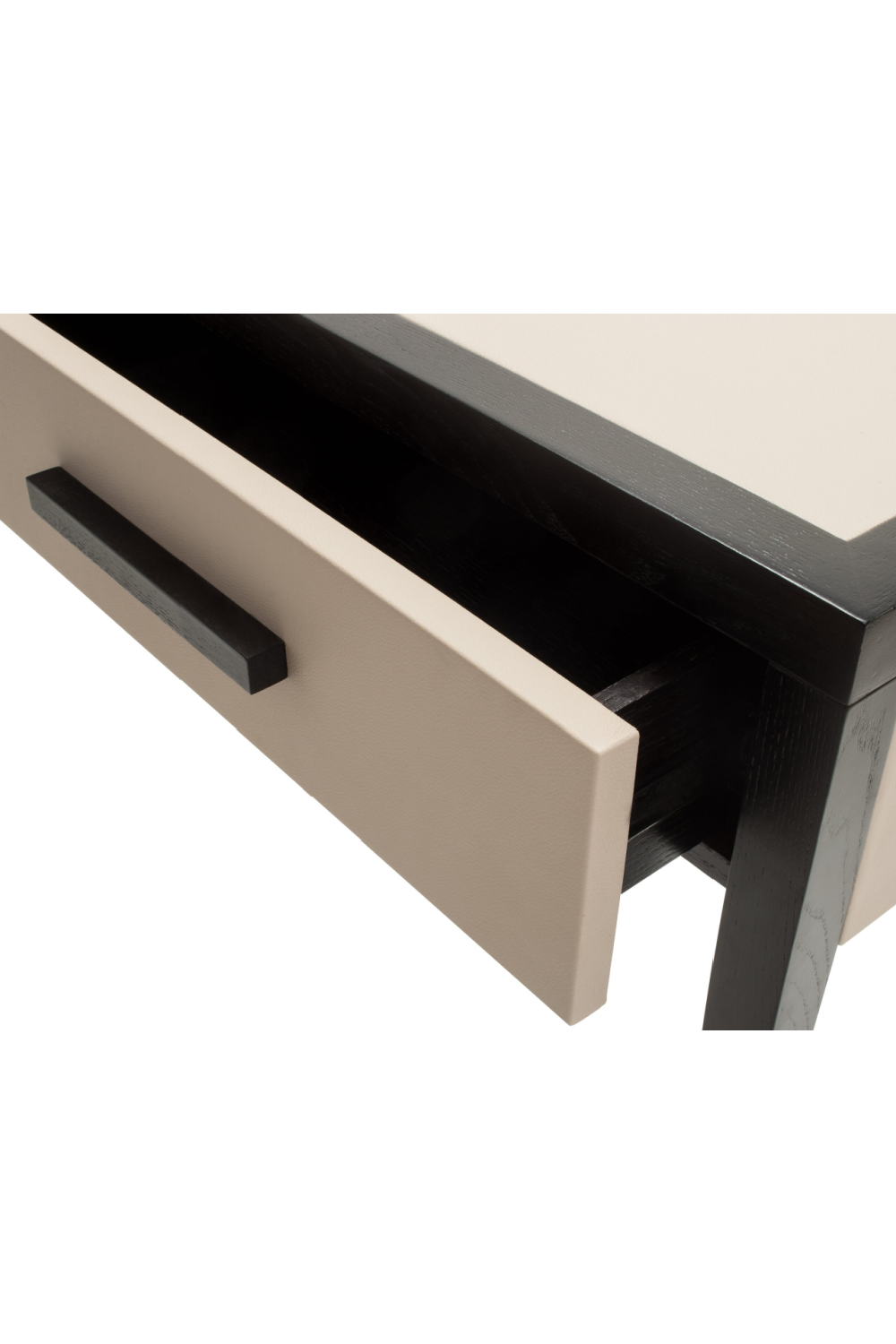 Beige Leather Console Table | Liang & Eimil Liza | OROA.com