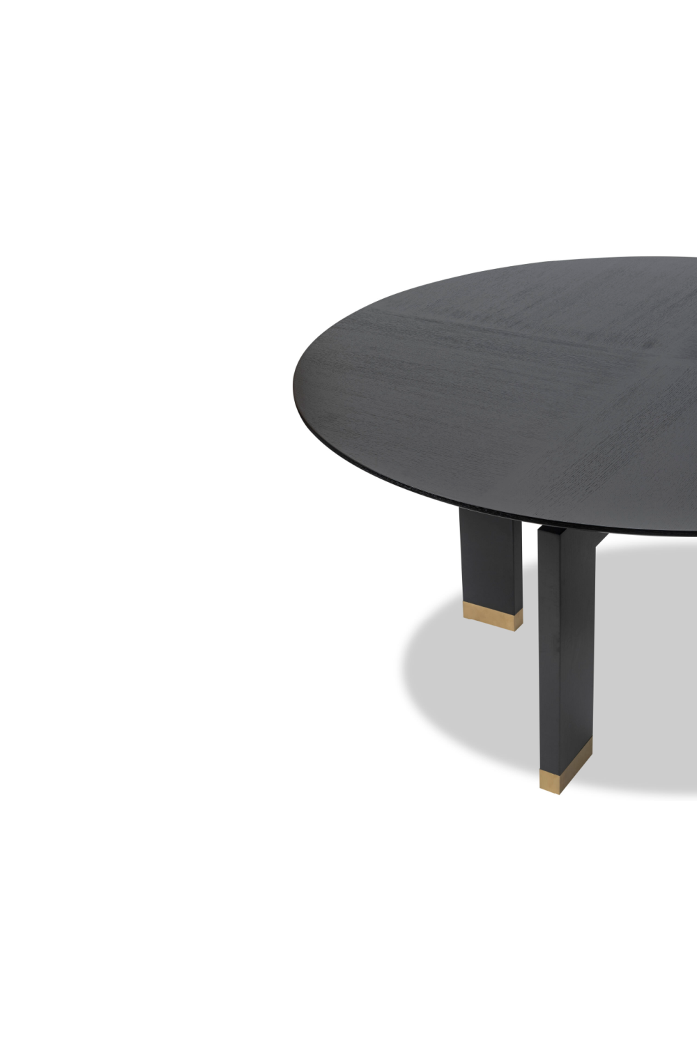 Large Black Oak Dining Table | Liang & Eimil Ponte | Oroa.com