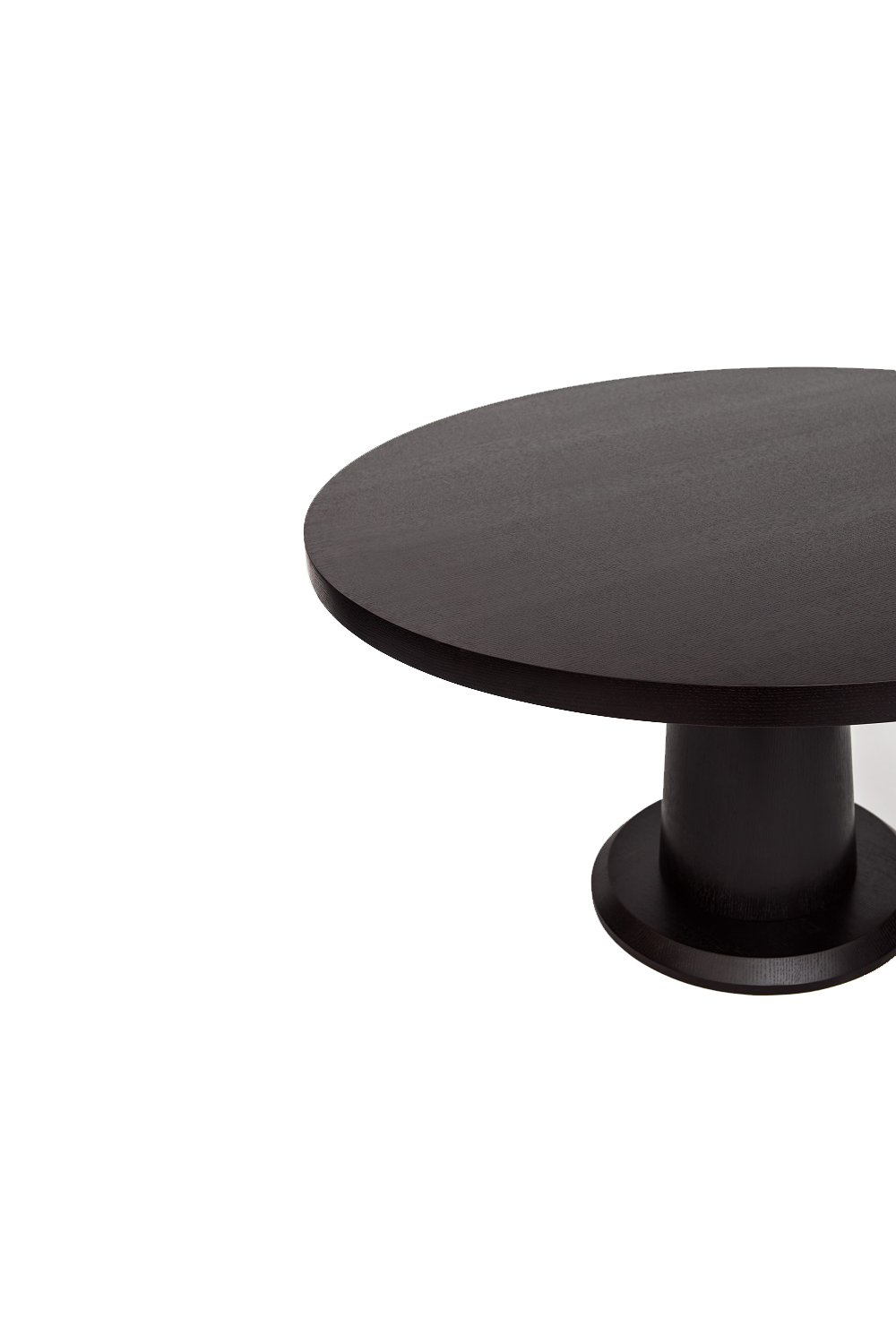 Black Oak Pedestal Dining Table | Liang & Eimil Ancora | OROA